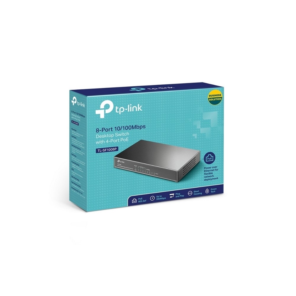 Switch PoE de escritorio Gigabit de 8 puertos - Imagen 7