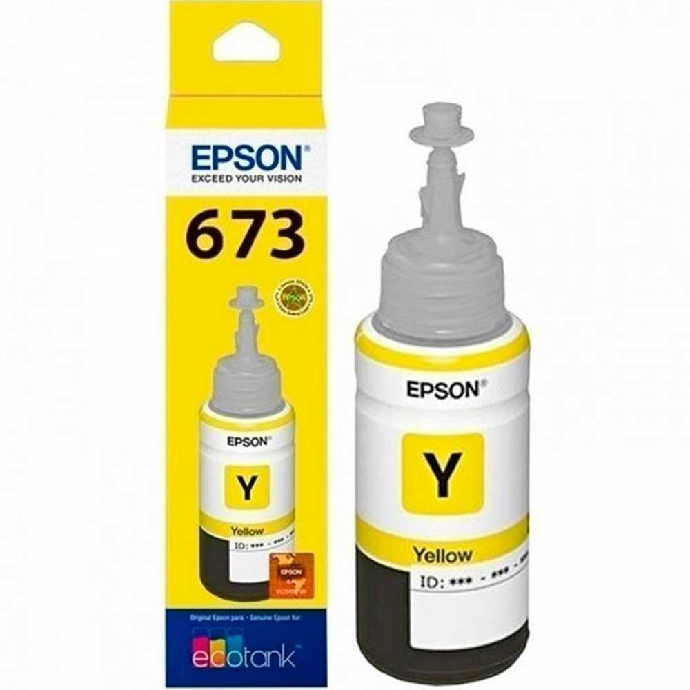Botella de Tinta Epson 673 Amarilla de 70 ml