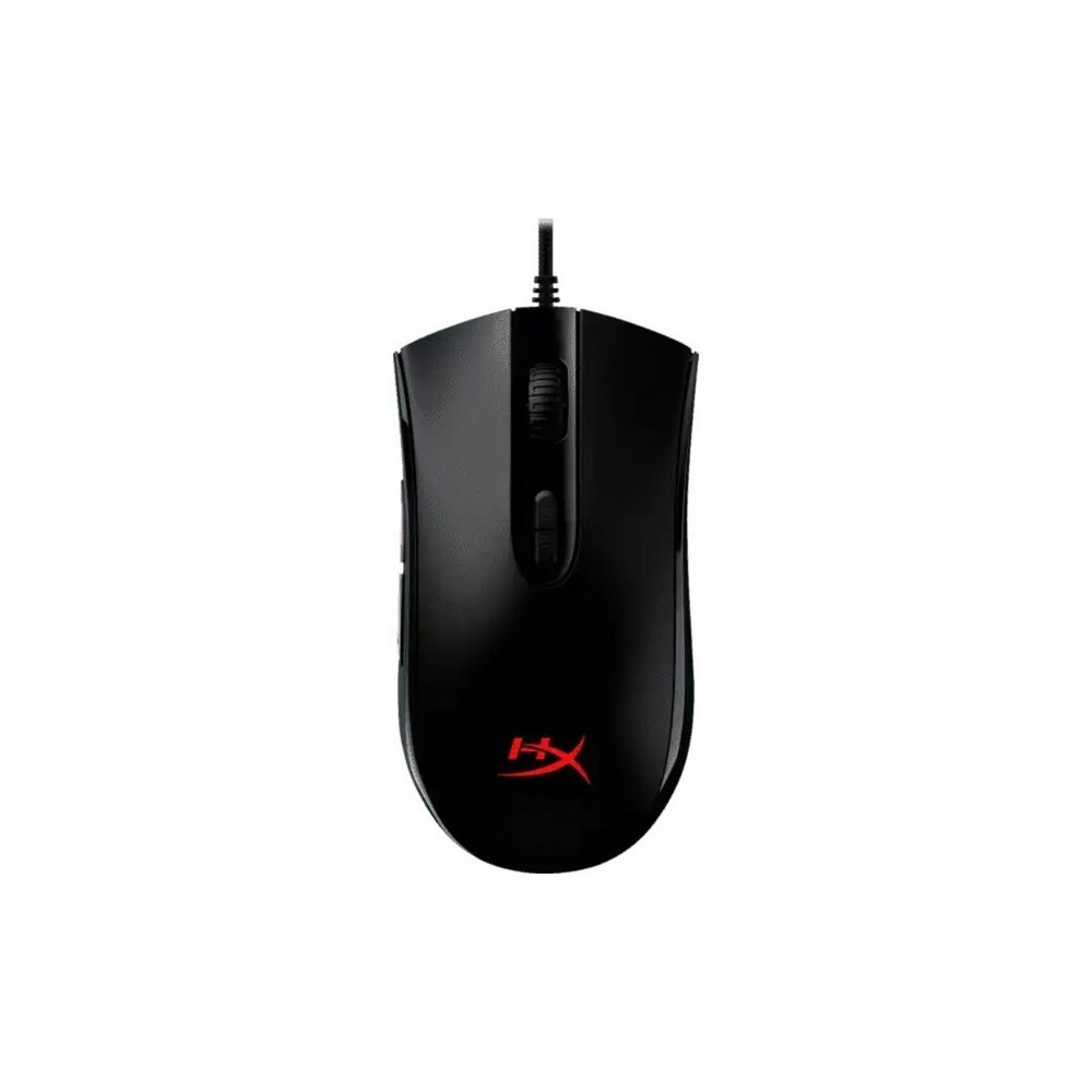 Mouse Alámbrico Gamer HyperX Pulsefire Core Color Negro