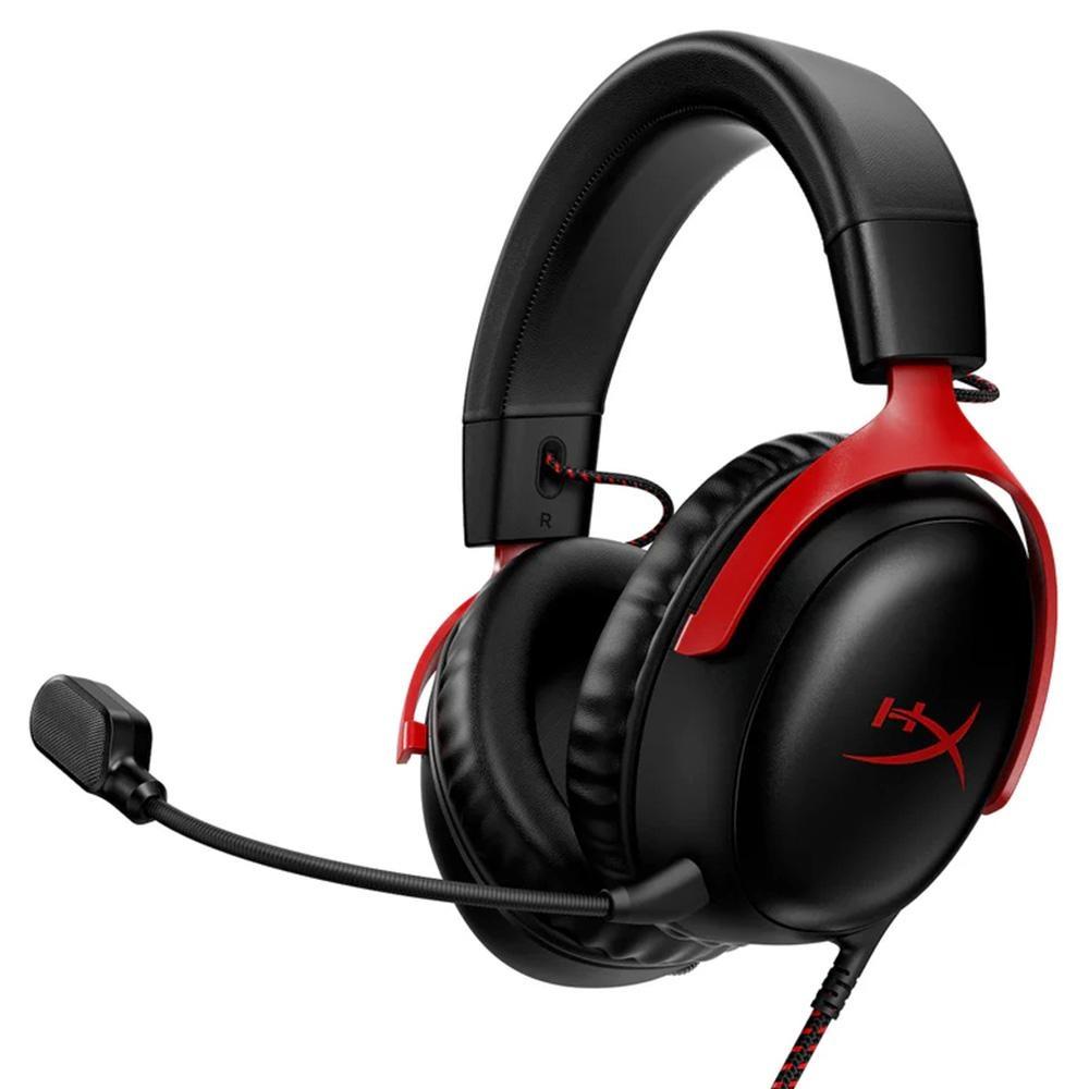 Audifonos Gamer HyperX Cloud III Rojo