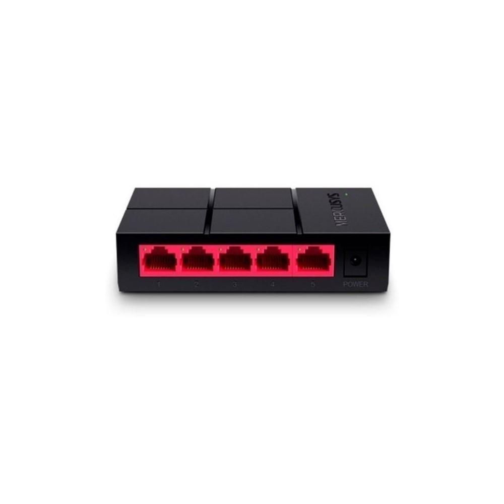 Switch Mercusys de escritorio No administrable 5 puertos Gigabit