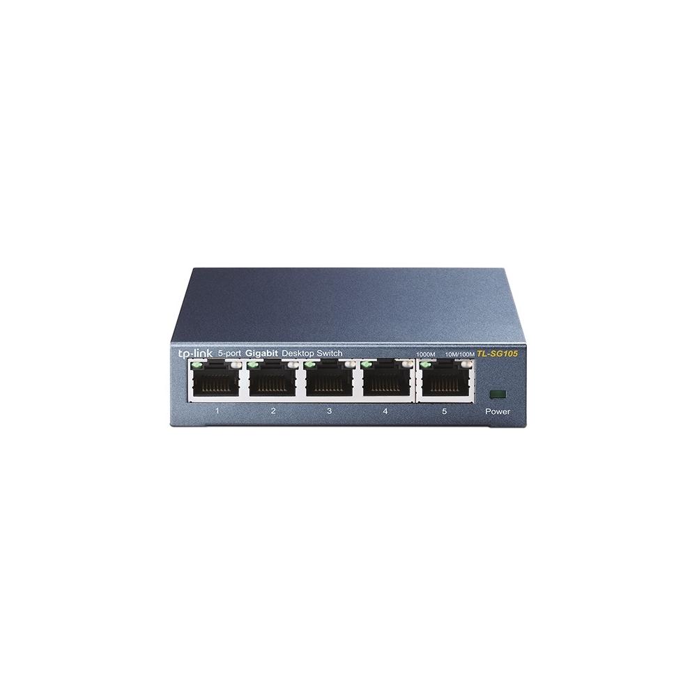 Switch TP LINK NO Administrable 5 Puertos de 10/100/1000Mbps
