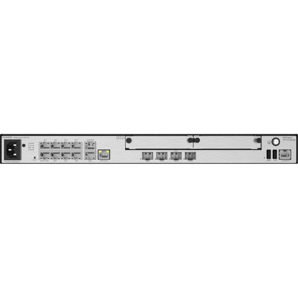 Router HUAWEI AR730 8 Puertyos 2 Puertos WAN 9 Mpps to 25 Mpps