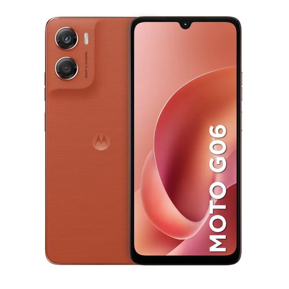 Celular Motorola G06 256GB 4GB RAM Naranja